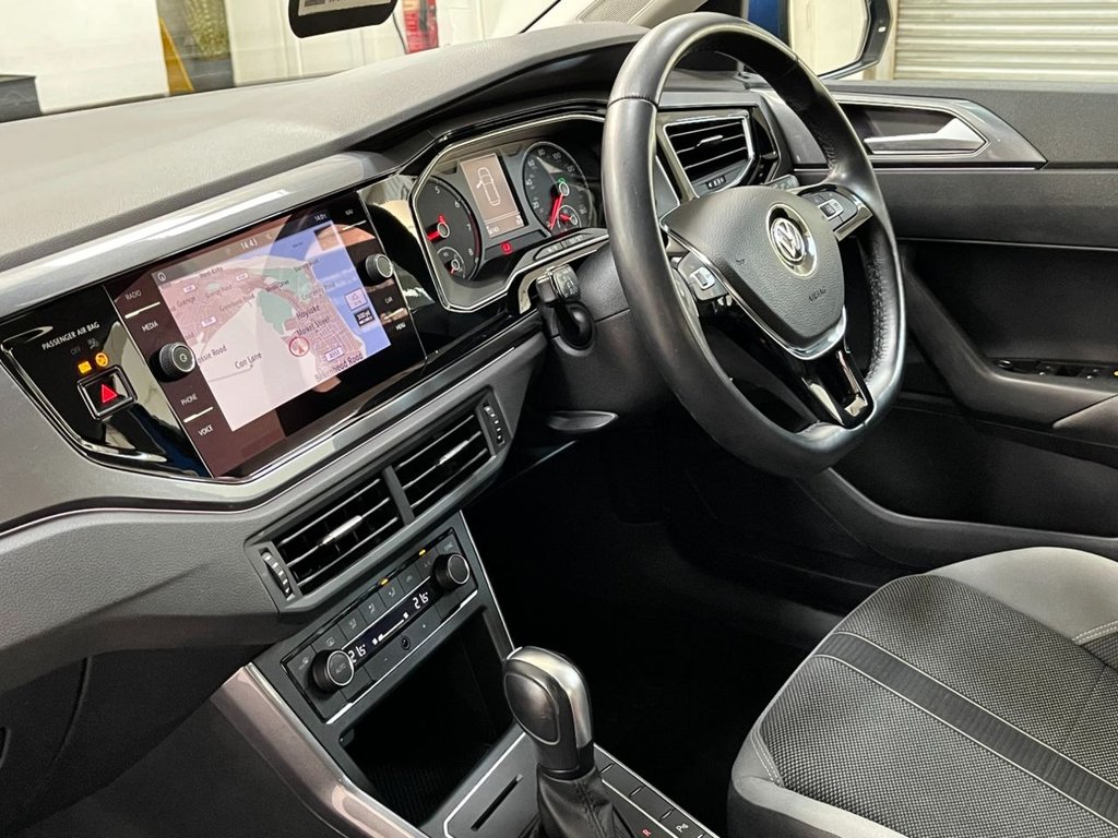 USED 2019 69 VOLKSWAGEN POLO 1.0 TSI GPF SEL Hatchback 5dr Petrol DSG Euro 6 (s/s) (115 ps) 16" ALLOYS+F/R SENSORS+SAT NAV