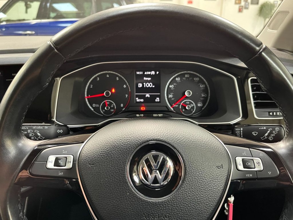 USED 2019 69 VOLKSWAGEN POLO 1.0 TSI GPF SEL Hatchback 5dr Petrol DSG Euro 6 (s/s) (115 ps) 16" ALLOYS+F/R SENSORS+SAT NAV