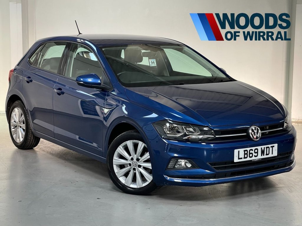 USED 2019 69 VOLKSWAGEN POLO 1.0 TSI GPF SEL Hatchback 5dr Petrol DSG Euro 6 (s/s) (115 ps) 16" ALLOYS+F/R SENSORS+SAT NAV