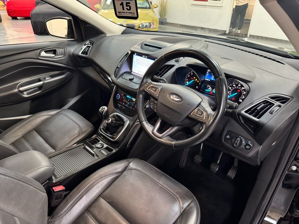 USED 2019 69 FORD KUGA 1.5T EcoBoost Titanium X Edition SUV 5dr Petrol Manual Euro 6 (s/s) (150 ps) SAT NAV+PAN ROOF+HEAT LEATHER