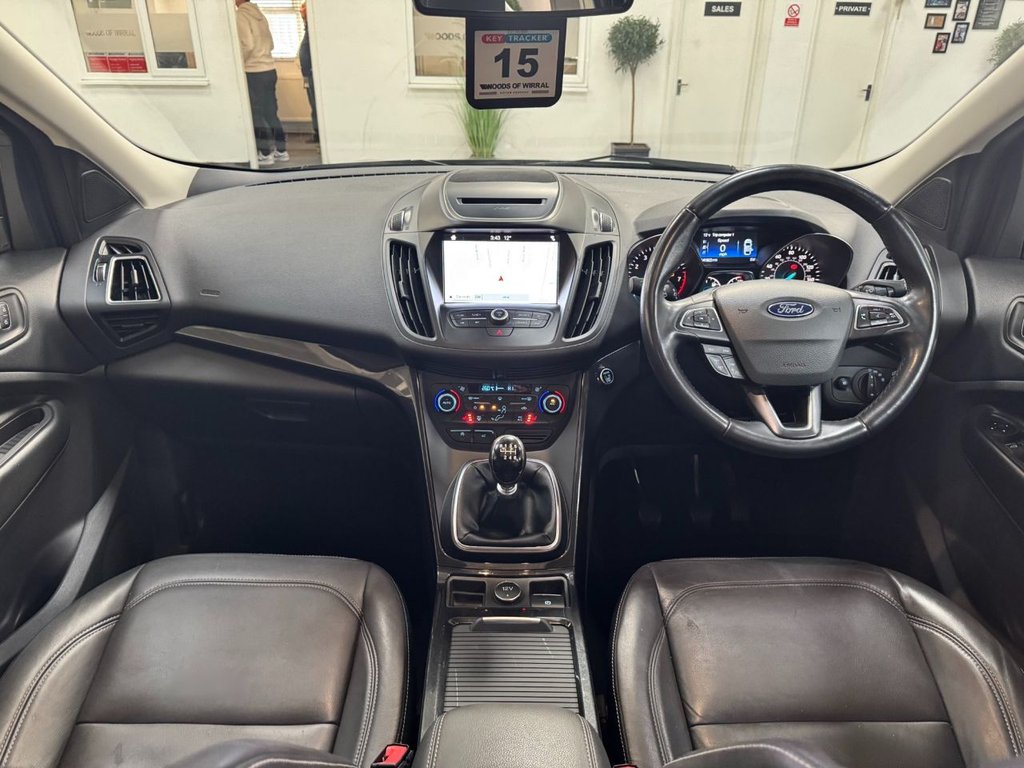 USED 2019 69 FORD KUGA 1.5T EcoBoost Titanium X Edition SUV 5dr Petrol Manual Euro 6 (s/s) (150 ps) SAT NAV+PAN ROOF+HEAT LEATHER