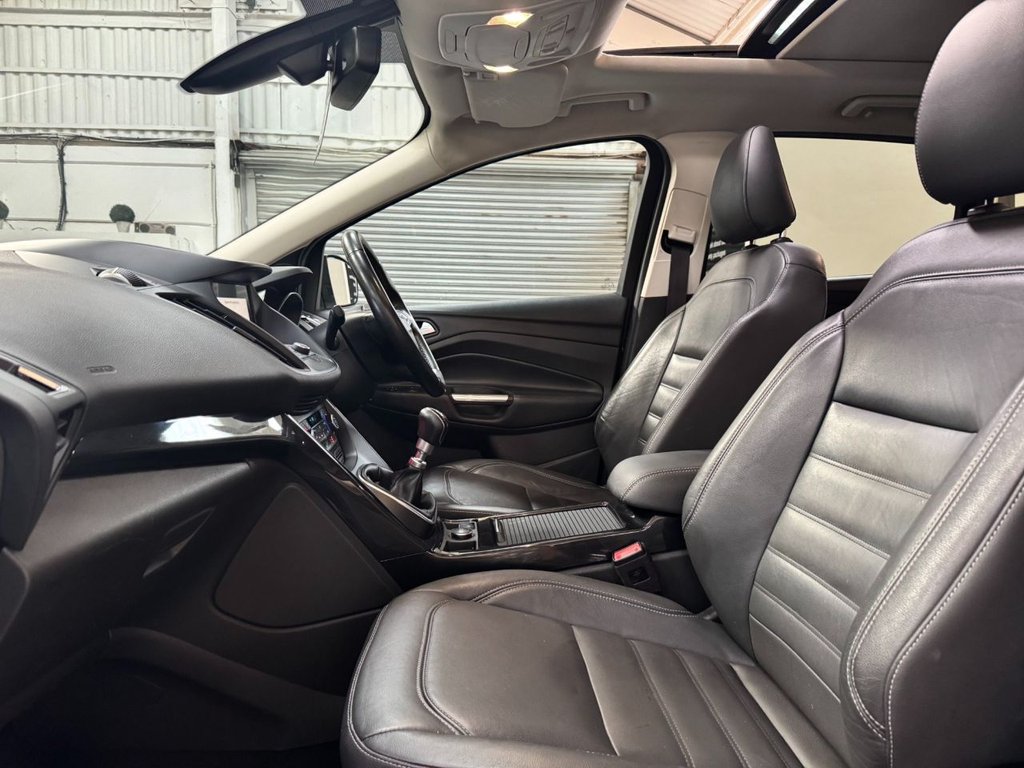 USED 2019 69 FORD KUGA 1.5T EcoBoost Titanium X Edition SUV 5dr Petrol Manual Euro 6 (s/s) (150 ps) SAT NAV+PAN ROOF+HEAT LEATHER