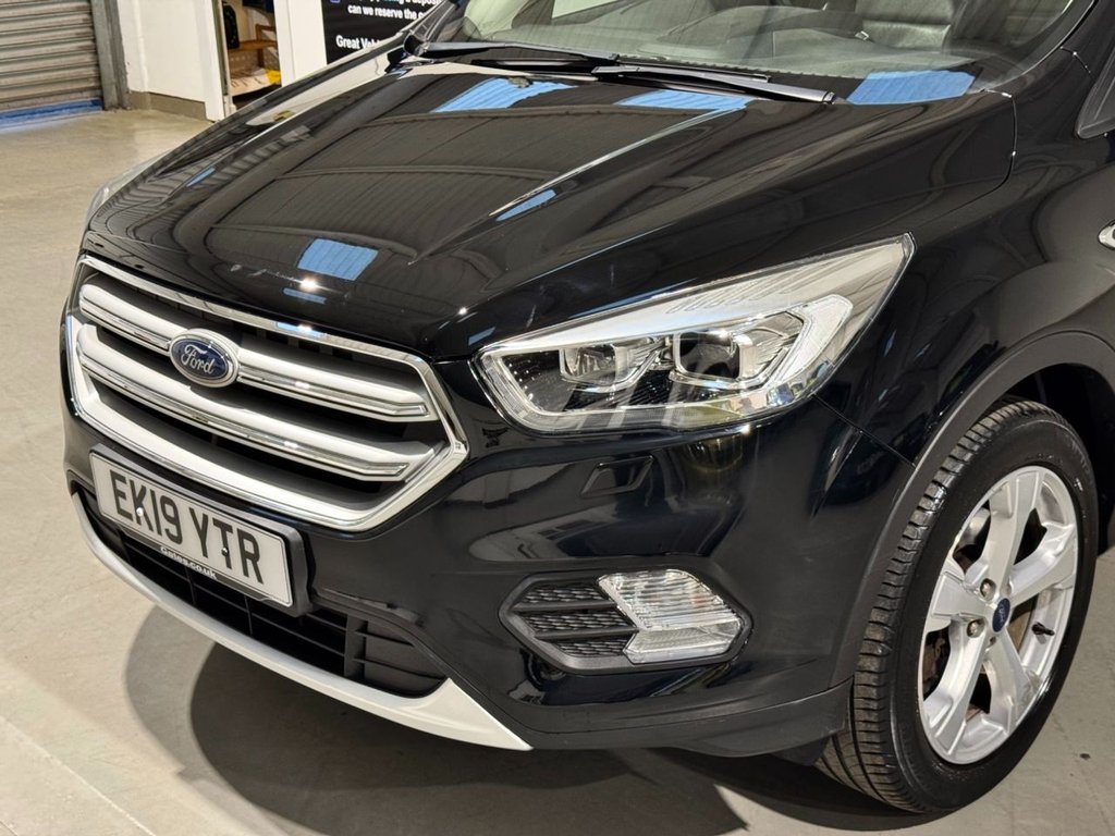 USED 2019 19 FORD KUGA 2.0 TDCi Titanium X SUV 5dr Diesel Powershift Euro 6 (120 ps) 18"ALLOYS+PAN ROOF+SAT NAV+DAB