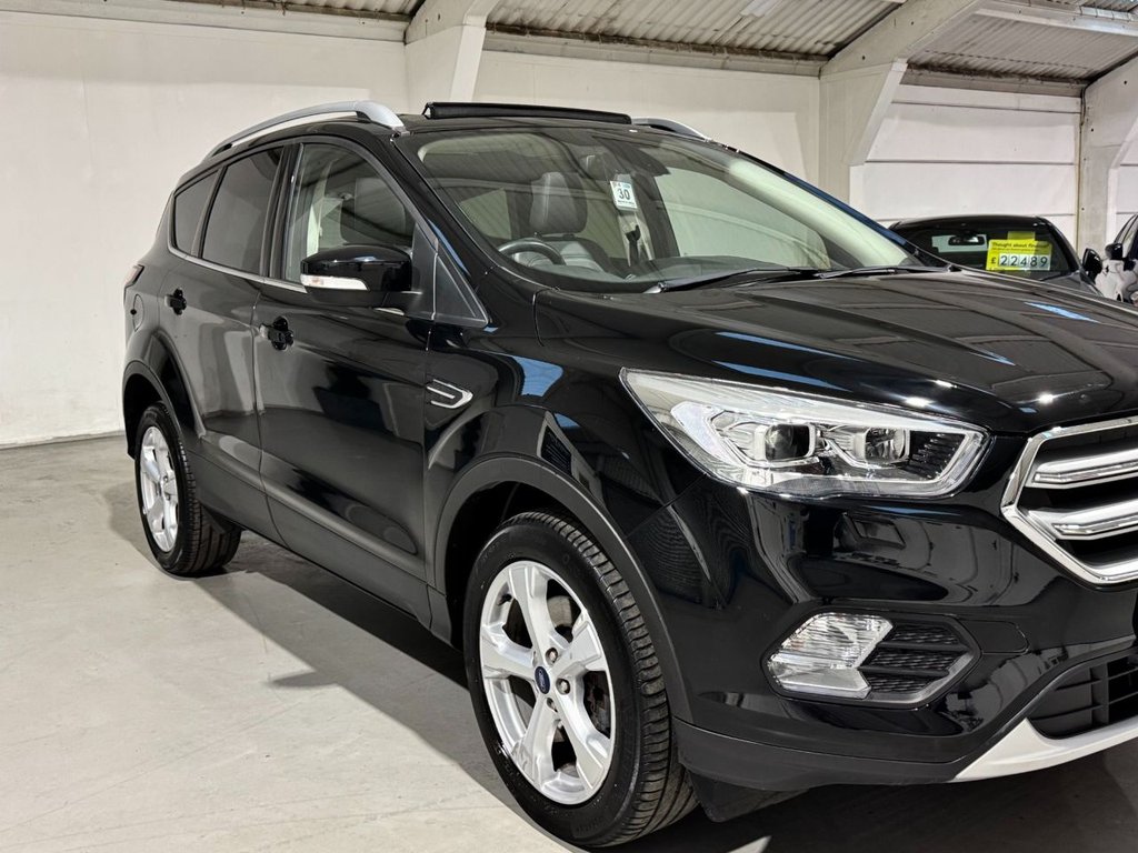 USED 2019 19 FORD KUGA 2.0 TDCi Titanium X SUV 5dr Diesel Powershift Euro 6 (120 ps) 18"ALLOYS+PAN ROOF+SAT NAV+DAB