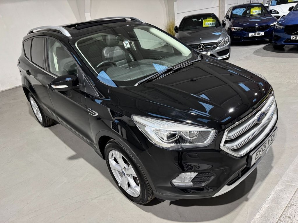 USED 2019 19 FORD KUGA 2.0 TDCi Titanium X SUV 5dr Diesel Powershift Euro 6 (120 ps) 18"ALLOYS+PAN ROOF+SAT NAV+DAB