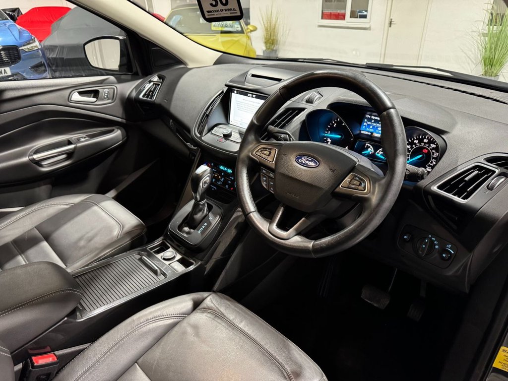 USED 2019 19 FORD KUGA 2.0 TDCi Titanium X SUV 5dr Diesel Powershift Euro 6 (120 ps) 18"ALLOYS+PAN ROOF+SAT NAV+DAB