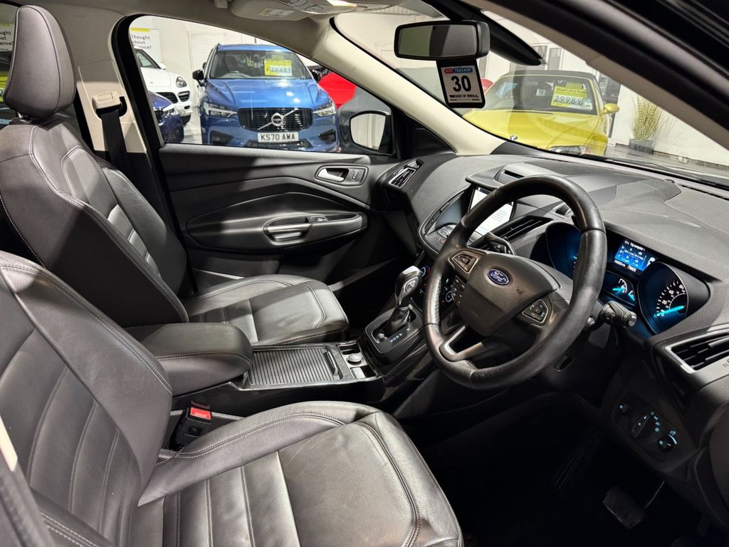 USED 2019 19 FORD KUGA 2.0 TDCi Titanium X SUV 5dr Diesel Powershift Euro 6 (120 ps) 18"ALLOYS+PAN ROOF+SAT NAV+DAB