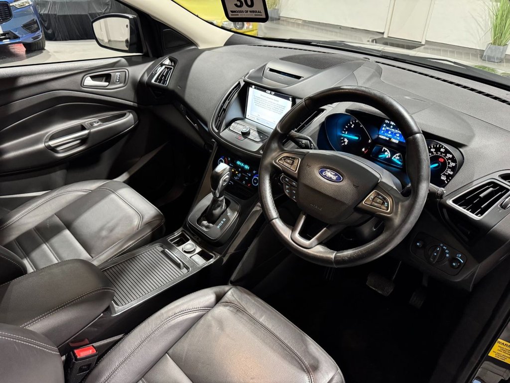 USED 2019 19 FORD KUGA 2.0 TDCi Titanium X SUV 5dr Diesel Powershift Euro 6 (120 ps) 18"ALLOYS+PAN ROOF+SAT NAV+DAB