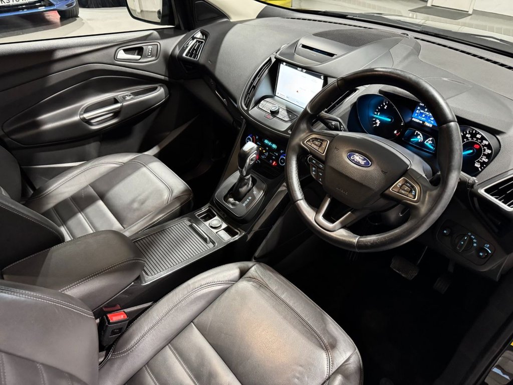 USED 2019 19 FORD KUGA 2.0 TDCi Titanium X SUV 5dr Diesel Powershift Euro 6 (120 ps) 18"ALLOYS+PAN ROOF+SAT NAV+DAB