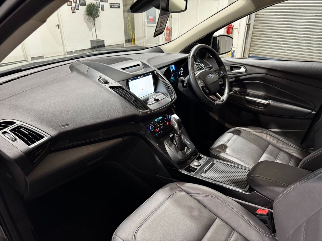 USED 2019 19 FORD KUGA 2.0 TDCi Titanium X SUV 5dr Diesel Powershift Euro 6 (120 ps) 18"ALLOYS+PAN ROOF+SAT NAV+DAB