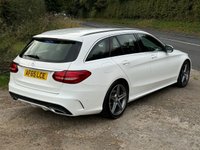 USED 2015 65 MERCEDES-BENZ C-CLASS 2.1 C220d AMG Line Estate 5dr Diesel Manual Euro 6 (s/s) (170 ps) ONLY 1 FORMER KEEPER FROM NEW