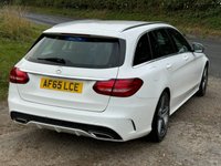 USED 2015 65 MERCEDES-BENZ C-CLASS 2.1 C220d AMG Line Estate 5dr Diesel Manual Euro 6 (s/s) (170 ps) ONLY 1 FORMER KEEPER FROM NEW