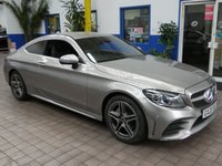 USED 2020 20 MERCEDES-BENZ C-CLASS 1.5 C200 MHEV AMG Line (Premium) Coupe 2dr Petrol G-Tronic+ Euro 6 (s/s) (198 ps) SAT NAV SMARTPHONE INTEGRATION HEATED PART LEATHER REAR VIEW CAMERA CRUISE CONTROL PARKING SENSORS 2 OWNERS SERVICE HISTORY WARRANTY