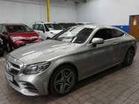 USED 2020 20 MERCEDES-BENZ C-CLASS 1.5 C200 MHEV AMG Line (Premium) Coupe 2dr Petrol G-Tronic+ Euro 6 (s/s) (198 ps) SAT NAV SMARTPHONE INTEGRATION HEATED PART LEATHER REAR VIEW CAMERA CRUISE CONTROL PARKING SENSORS 2 OWNERS SERVICE HISTORY WARRANTY