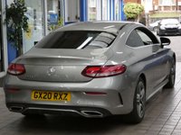USED 2020 20 MERCEDES-BENZ C-CLASS 1.5 C200 MHEV AMG Line (Premium) Coupe 2dr Petrol G-Tronic+ Euro 6 (s/s) (198 ps) SAT NAV SMARTPHONE INTEGRATION HEATED PART LEATHER REAR VIEW CAMERA CRUISE CONTROL PARKING SENSORS 2 OWNERS SERVICE HISTORY WARRANTY