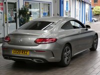 USED 2020 20 MERCEDES-BENZ C-CLASS 1.5 C200 MHEV AMG Line (Premium) Coupe 2dr Petrol G-Tronic+ Euro 6 (s/s) (198 ps) SAT NAV SMARTPHONE INTEGRATION HEATED PART LEATHER REAR VIEW CAMERA CRUISE CONTROL PARKING SENSORS 2 OWNERS SERVICE HISTORY WARRANTY