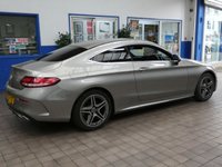USED 2020 20 MERCEDES-BENZ C-CLASS 1.5 C200 MHEV AMG Line (Premium) Coupe 2dr Petrol G-Tronic+ Euro 6 (s/s) (198 ps) SAT NAV SMARTPHONE INTEGRATION HEATED PART LEATHER REAR VIEW CAMERA CRUISE CONTROL PARKING SENSORS 2 OWNERS SERVICE HISTORY WARRANTY