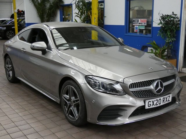 2020 20 Mercedes-Benz C-Class 1.5 C200 MHEV AMG Line (Premium) Coupe 2dr Petrol G-Tronic+ Euro 6 (s/s) (198 ps)