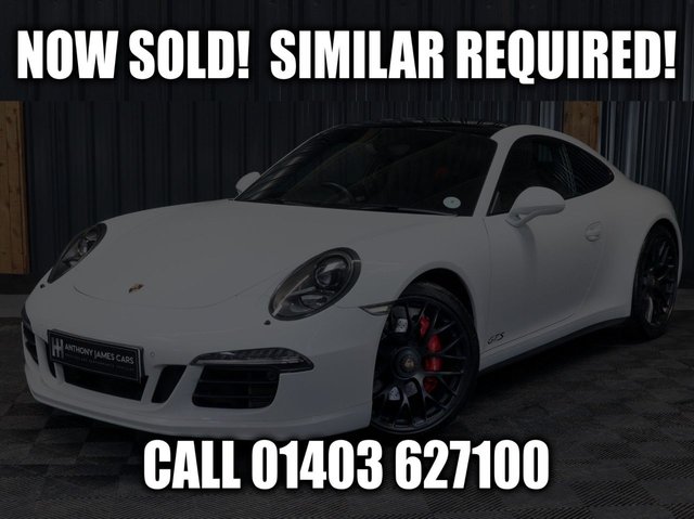 2015 15 Porsche 911 3.8 991 Carrera GTS Coupe 2dr Petrol PDK Euro 6 (s/s) (430 ps)