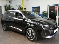 USED 2021 21 PEUGEOT 5008 1.2 PureTech Allure Premium SUV 5dr Petrol Manual Euro 6 (s/s) (130 ps) 7 SEATS SAT NAV CRUISE CONTROL REAR VIEW CAMERA PART LEATHER INTERIOR PARKING SENSORS 1 OWNER SERVICE HISTORY WARRANTY