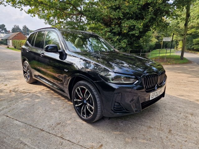 2022 22 BMW X3 2.0 30e 12kWh M Sport SUV 5dr Petrol Plug-in Hybrid Auto xDrive Euro 6 (s/s) (292 ps)