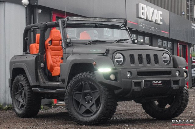 2018 68 Jeep Wrangler 2.8 CRD SAHARA KAHNS COVERSION 2d 197 BHP