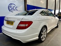 USED 2012 62 MERCEDES-BENZ C-CLASS 2.1 C220 CDI BlueEfficiency AMG Sport Coupe 2dr Diesel G-Tronic+ Euro 5 (s/s) (170 ps) Front & Rear Parking Sensors, Bluetooth, 1 Previous Owner