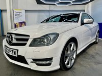 USED 2012 62 MERCEDES-BENZ C-CLASS 2.1 C220 CDI BlueEfficiency AMG Sport Coupe 2dr Diesel G-Tronic+ Euro 5 (s/s) (170 ps) Front & Rear Parking Sensors, Bluetooth, 1 Previous Owner