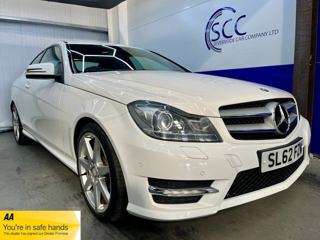 2012 62 Mercedes-Benz C-Class 2.1 C220 CDI BlueEfficiency AMG Sport Coupe 2dr Diesel G-Tronic+ Euro 5 (s/s) (170 ps)