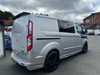USED 2024 73 FORD TRANSIT CUSTOM 2.0 320 EcoBlue Limited Crew Van Double Cab 5dr Diesel Auto L1 H1 Euro 6 (170 ps) MOTION R DESIGN MASSIVE SPEC,AS NEW