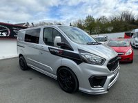USED 2024 73 FORD TRANSIT CUSTOM 2.0 320 EcoBlue Limited Crew Van Double Cab 5dr Diesel Auto L1 H1 Euro 6 (170 ps) MOTION R DESIGN MASSIVE SPEC,AS NEW