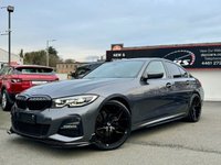 USED 2020 BMW 3 SERIES 2.0 318d M Sport Saloon 4dr Diesel Auto Euro 6 (s/s) (150 ps) 20" GLOSS BLACK ALLOYS