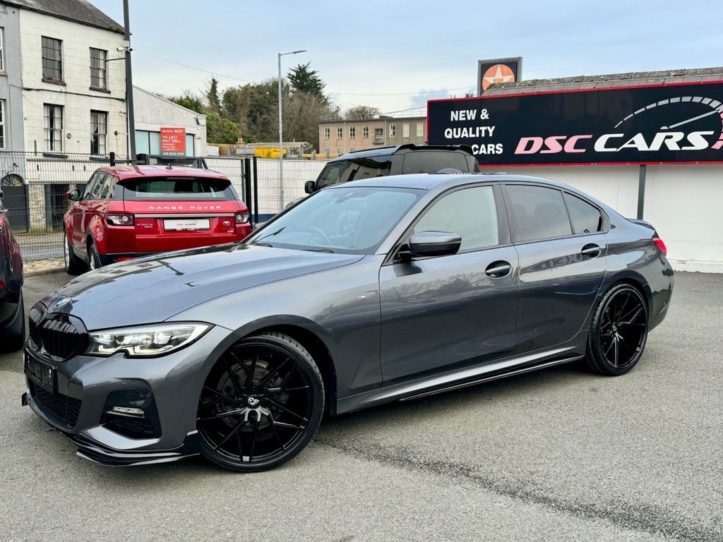 USED 2020 BMW 3 SERIES 2.0 318d M Sport Saloon 4dr Diesel Auto Euro 6 (s/s) (150 ps) 20" GLOSS BLACK ALLOYS