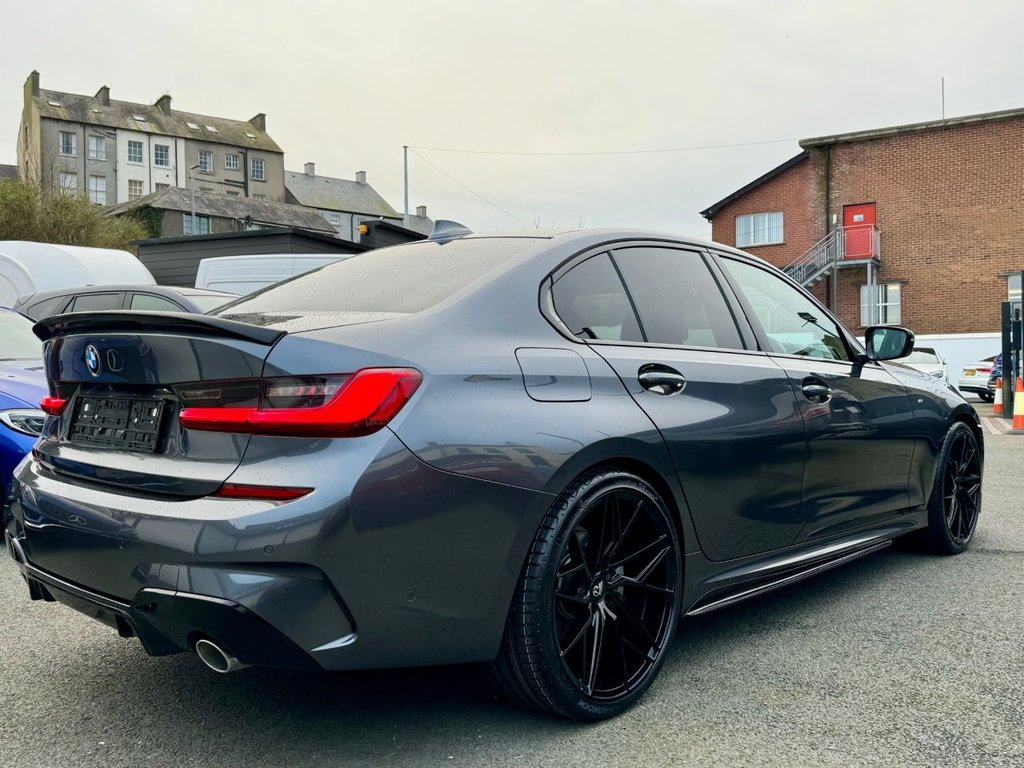 USED 2020 BMW 3 SERIES 2.0 318d M Sport Saloon 4dr Diesel Auto Euro 6 (s/s) (150 ps) 20" GLOSS BLACK ALLOYS
