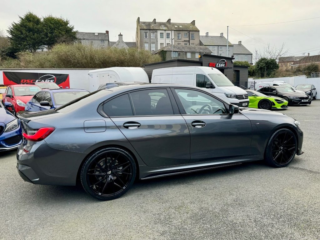 USED 2020 BMW 3 SERIES 2.0 318d M Sport Saloon 4dr Diesel Auto Euro 6 (s/s) (150 ps) 20" GLOSS BLACK ALLOYS