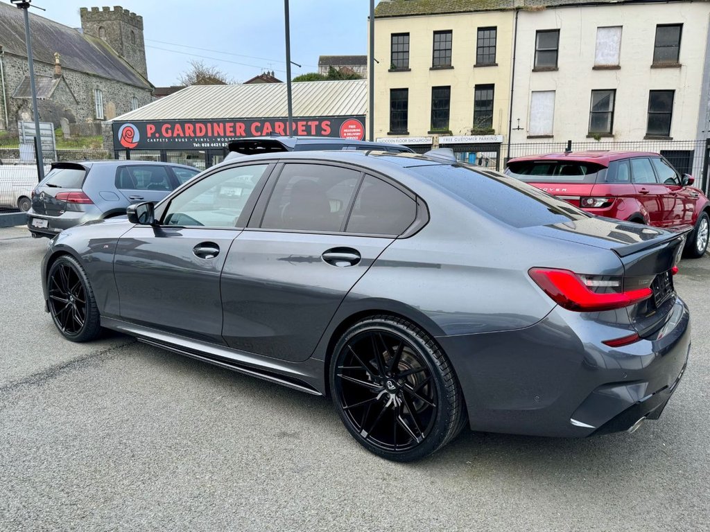 USED 2020 BMW 3 SERIES 2.0 318d M Sport Saloon 4dr Diesel Auto Euro 6 (s/s) (150 ps) 20" GLOSS BLACK ALLOYS