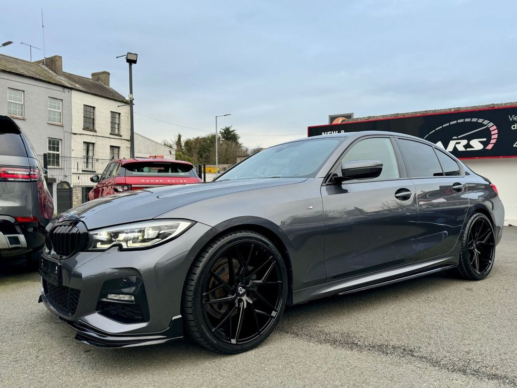 USED 2020 BMW 3 SERIES 2.0 318d M Sport Saloon 4dr Diesel Auto Euro 6 (s/s) (150 ps) 20" GLOSS BLACK ALLOYS