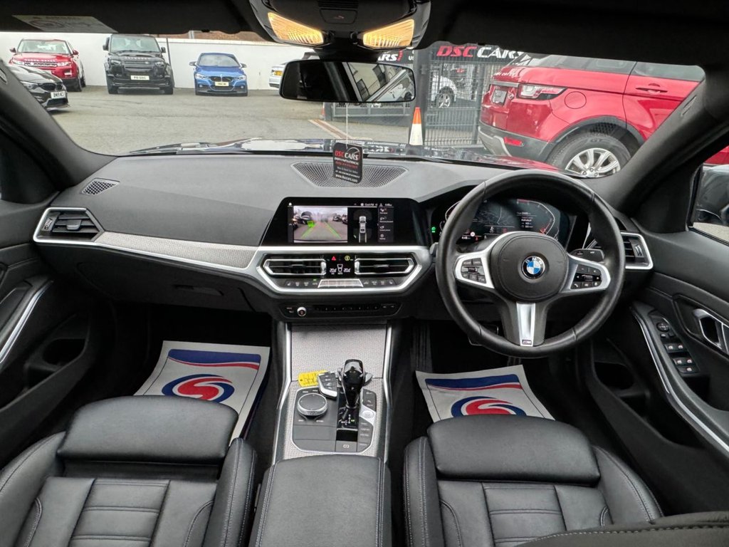 USED 2020 BMW 3 SERIES 2.0 318d M Sport Saloon 4dr Diesel Auto Euro 6 (s/s) (150 ps) 20" GLOSS BLACK ALLOYS