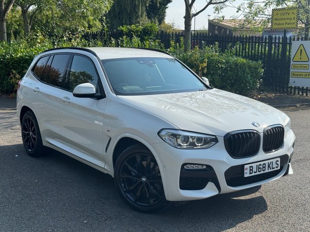 2018 68 BMW X3 3.0 XDRIVE30D M SPORT 5d 261 BHP