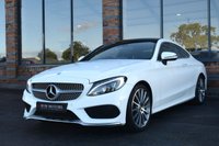 USED 2017 17 MERCEDES-BENZ C-CLASS 2.1 C250d AMG Line (Premium Plus) Coupe 2dr Diesel G-Tronic+ Euro 6 (s/s) (204 ps) PAN ROOF / PREMIUM+ / 19"