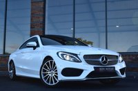 USED 2017 17 MERCEDES-BENZ C-CLASS 2.1 C250d AMG Line (Premium Plus) Coupe 2dr Diesel G-Tronic+ Euro 6 (s/s) (204 ps) PAN ROOF / PREMIUM+ / 19"