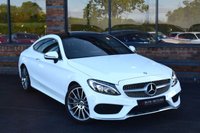 USED 2017 17 MERCEDES-BENZ C-CLASS 2.1 C250d AMG Line (Premium Plus) Coupe 2dr Diesel G-Tronic+ Euro 6 (s/s) (204 ps) PAN ROOF / PREMIUM+ / 19"
