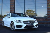 USED 2017 17 MERCEDES-BENZ C-CLASS 2.1 C250d AMG Line (Premium Plus) Coupe 2dr Diesel G-Tronic+ Euro 6 (s/s) (204 ps) PAN ROOF / PREMIUM+ / 19"