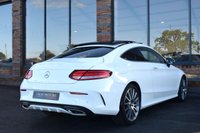 USED 2017 17 MERCEDES-BENZ C-CLASS 2.1 C250d AMG Line (Premium Plus) Coupe 2dr Diesel G-Tronic+ Euro 6 (s/s) (204 ps) PAN ROOF / PREMIUM+ / 19"