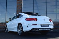 USED 2017 17 MERCEDES-BENZ C-CLASS 2.1 C250d AMG Line (Premium Plus) Coupe 2dr Diesel G-Tronic+ Euro 6 (s/s) (204 ps) PAN ROOF / PREMIUM+ / 19"