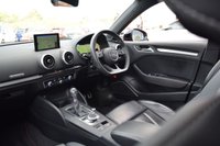 USED 2019 19 AUDI S3 2.0 TFSI Black Edition Sportback 5dr Petrol S Tronic quattro Euro 6 (s/s) (300 ps) PAN ROOF / DIGITAL DASH / B&O