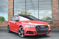 USED 2019 19 AUDI S3 2.0 TFSI Black Edition Sportback 5dr Petrol S Tronic quattro Euro 6 (s/s) (300 ps) PAN ROOF / DIGITAL DASH / B&O