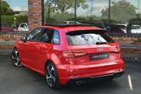 USED 2019 19 AUDI S3 2.0 TFSI Black Edition Sportback 5dr Petrol S Tronic quattro Euro 6 (s/s) (300 ps) PAN ROOF / DIGITAL DASH / B&O