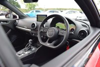 USED 2019 19 AUDI S3 2.0 TFSI Black Edition Sportback 5dr Petrol S Tronic quattro Euro 6 (s/s) (300 ps) PAN ROOF / DIGITAL DASH / B&O