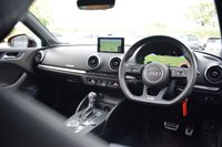 USED 2019 19 AUDI S3 2.0 TFSI Black Edition Sportback 5dr Petrol S Tronic quattro Euro 6 (s/s) (300 ps) PAN ROOF / DIGITAL DASH / B&O